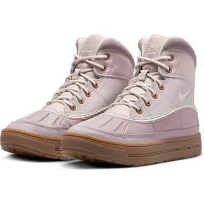 Nike Kids' Woodside 2 Acg Boot In Light Violet/ Platinum Violet