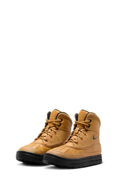 Nike Kids' Woodside 2 Acg Boot In Wheat/ Black