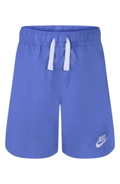 Nike Kids' Woven Athletic Shorts In  Polar