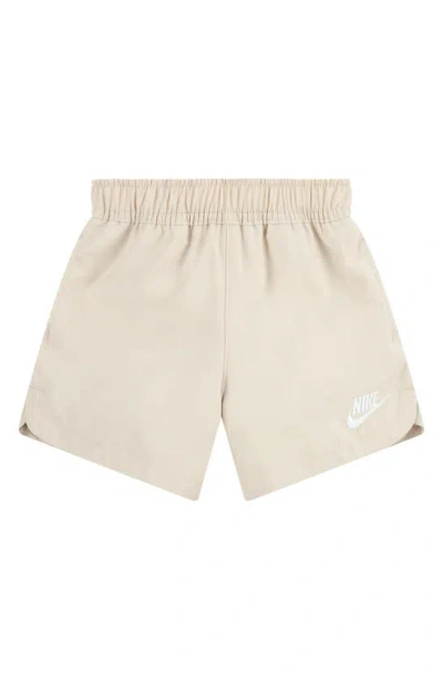 Nike Kids' Woven Athletic Shorts In Sanddrift