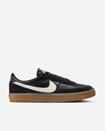 Nike Womens Black Sail Killshot Brand-embellished Suede And Mesh Low-top Trainers