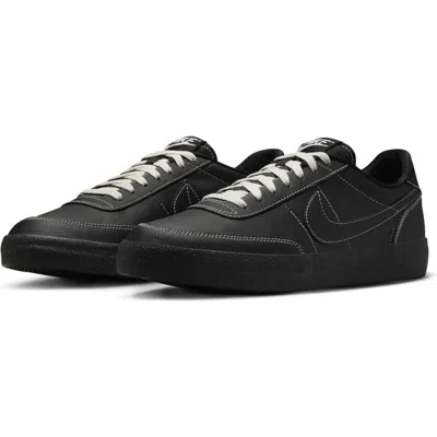 Nike Killshot 2 Leather Sneaker In Black/ Black/ Phantom