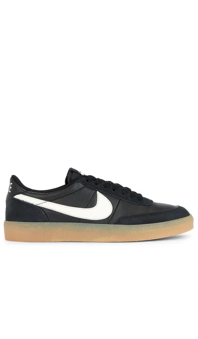 Nike Killshot 2 Leather Sneaker In Black  Sail  Gum  & Yellow