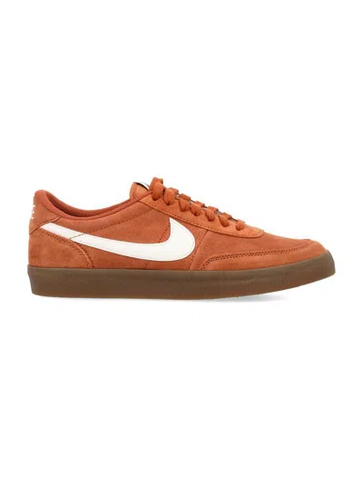 Nike Killshot 2 Rubber Sole Suede Sneakers In Dark Russet