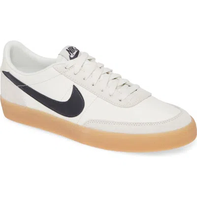 Nike Killshot Brand-embellished Suede And Mesh Low-top Trainers In Off White