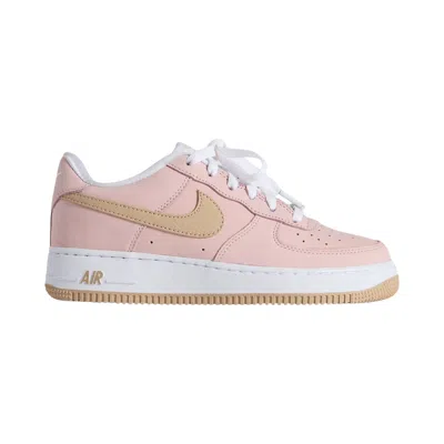 Pre-owned Nike Kith X  Air Force 1 Low Gs 'un-linen' | Cream | Kid's Size 6