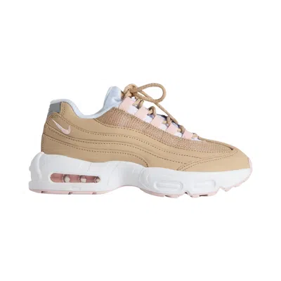 Pre-owned Nike Kith X  Air Max 95 Ps 'linen' | Tan | Kid's Size 13