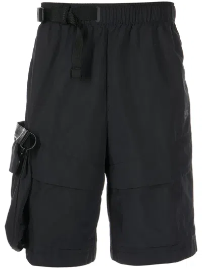 Nike Knee-length Cargo Shorts In Black