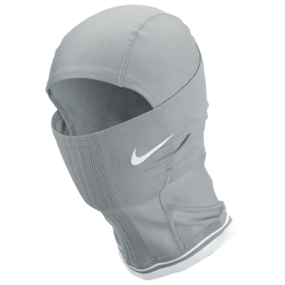 Nike Knit Hyperwarm Hood In Gray