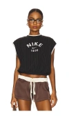 Nike Collection Knit Oversized Tank Top