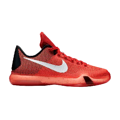 Pre-owned Nike Kobe 10 Gs 'bright Crimson' In Red