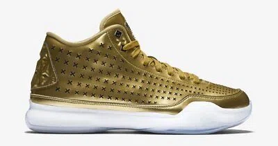 Pre-owned Nike Kobe 10 Mid Ext 'liquid Gold' 802366-700 In Metallic Gold/metallic Gold-black