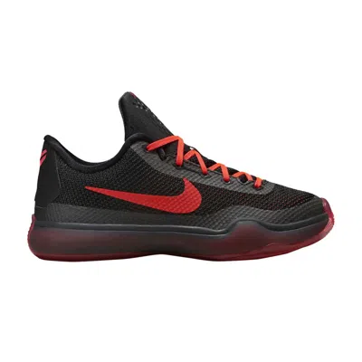 Pre-owned Nike Kobe 10 Ps 'bright Crimson' | Black | Kid's Size 2