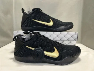 Pre-owned Nike Kobe 11 Elite Low Ftb Fade To Black 2016 Size 11