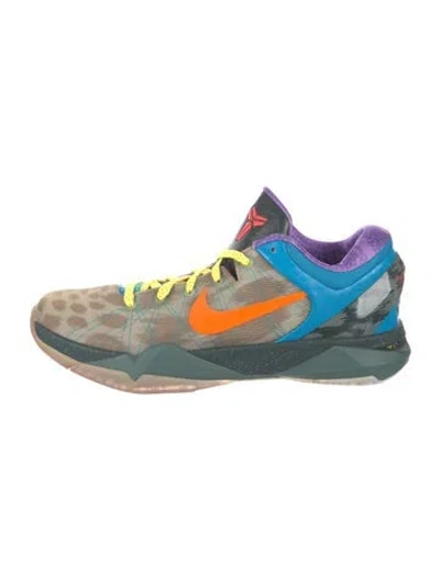 Pre-owned Nike Kobe 7- What The Kobe Athletic Sneakers In Neutrals
