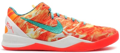 Pre-owned Nike Kobe 8 Allstar (2013) Sneakers In Bright Citrus/sport Turquoise/total Crimson