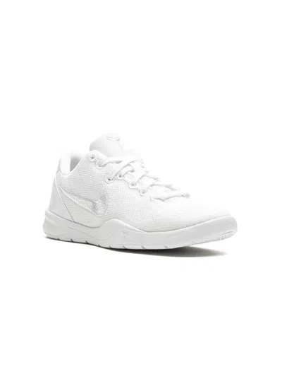 Nike Kids' Kobe 8 Protro "triple White" Sneakers