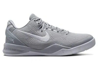 Pre-owned Nike Kobe 8 Sneakers In Wolf Grey/white