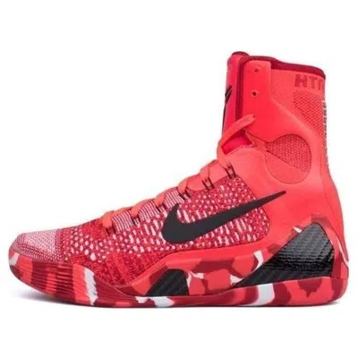Nike Kobe 9 Elite "christmas" Sneakers In Red