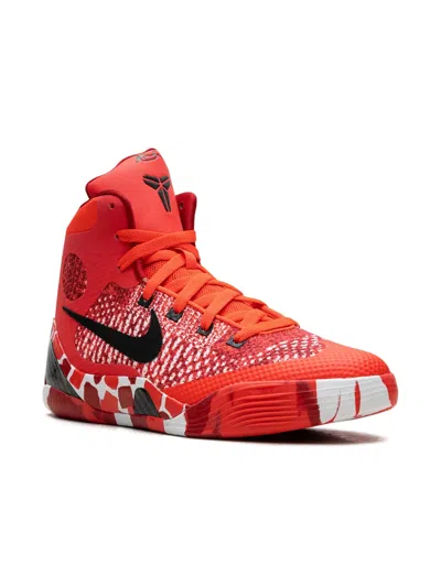 Nike Kids' Kobe 9 Elite "christmas" Sneakers In Orange