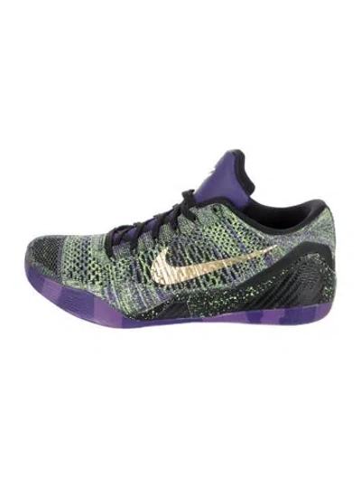 Pre-owned Nike Kobe 9 Elite Low Id "mamba Moment" Sneakers In Green