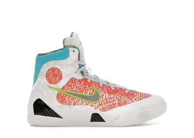 Pre-owned Nike Kobe 9 Elite Protro What The (2025) Sneakers In White/reflective Silver/chlorine Blue In Multi