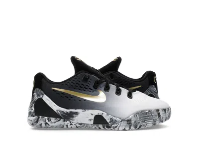 Pre-owned Nike Kobe 9 Em Low Mambacita Sneakers In Black/white/metallic Gold