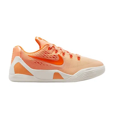 Pre-owned Nike Kobe 9 Low Em Gs 'wnba' | Orange | Kid's Size 5.5
