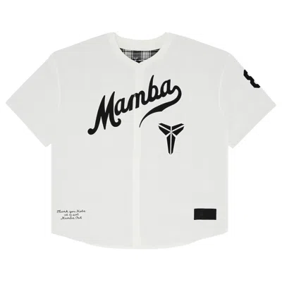 Pre-owned Nike Kobe Baseball Jersey 'sail/black' | White | Men's Size Xs