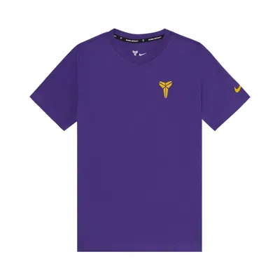 Pre-owned Nike Kobe Basketball T-shirt 'field Purple/amarillo' | Men's Size L