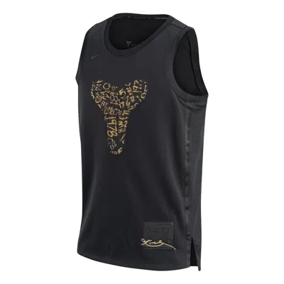 Nike Kobe Basketball Tank 'mamba Day' In Black