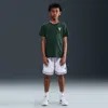 Nike Kobe Big Kids' (boys') Pleated Basketball Shorts In White