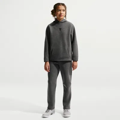 Nike Kobe Big Kids' Dri-fit Fleece Basketball Pants In Black