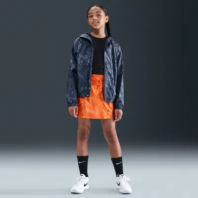 Nike Kobe Big Kids' (girls') Lightweight Woven Skirt In Orange