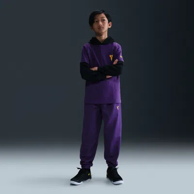 Nike Kobe Big Kids' Therma-fit Pants In Purple