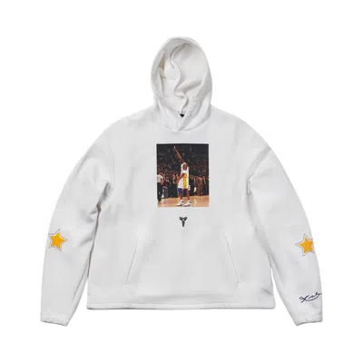 Pre-owned Nike Kobe Bryant 81 Fleece Hoodie 'white/black' | Men's Size S