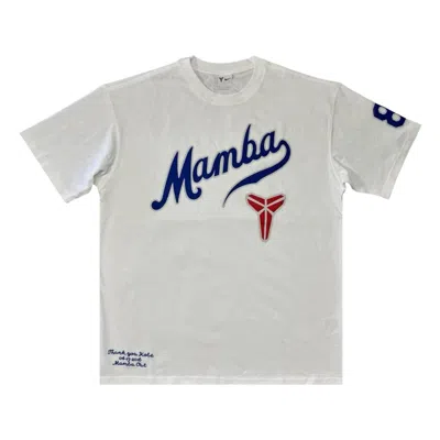 Pre-owned Nike Kobe Dodgers Mamba M90 Short-sleeve T-shirt 'white' | Men's Size Xl