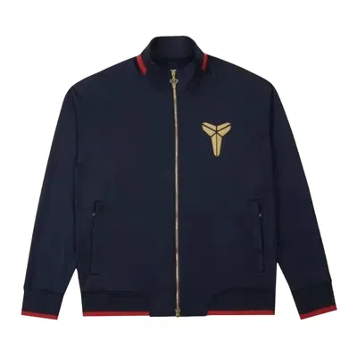 Pre-owned Nike Kobe Dri-fit Basketball Jacket 'dark Obsidian/jersey Gold' | Blue | Men's Size Xl