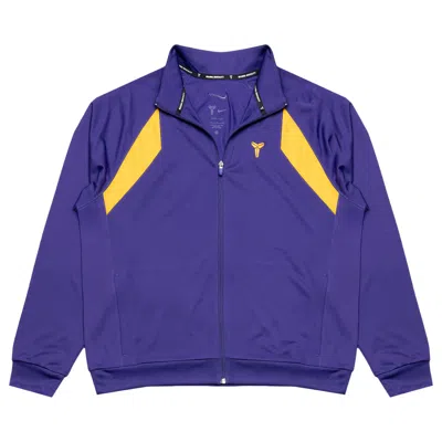 Pre-owned Nike Kobe Dri-fit Knit Jacket 'court Purple/university Gold/university Gold' | Men's Size M