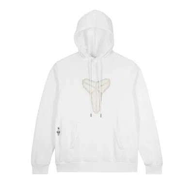 Pre-owned Nike Kobe Dri-fit Standard Issue Pullover Basketball Hoodie 'white/summit White' | Men's Size L