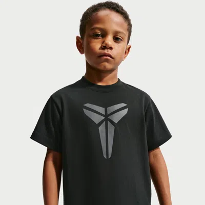 Nike Kobe Little Kids' Quick Dry Sheath T-shirt In Black