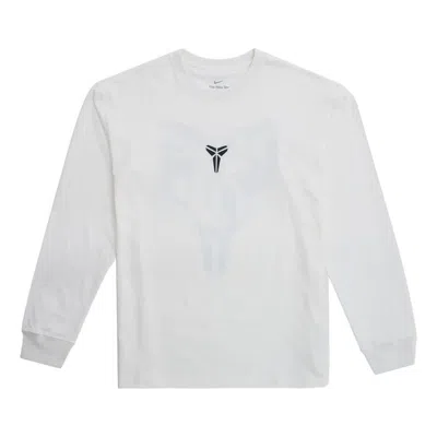 Nike Kobe Long-sleeve T-shirt Asia Sizing 'year Of Mamba Sail' In White