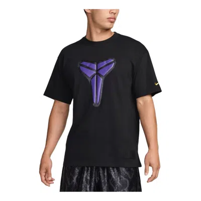 NIKE NIKE KOBE MAX90 BASKETBALL T-SHIRT ASIA SIZING 'BLACK'