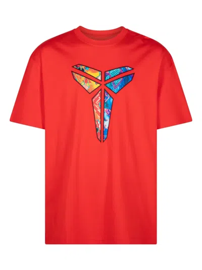 Nike Kobe Max90 T-shirt In Challenge Red/multi