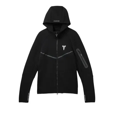 Pre-owned Nike Kobe Tech Fleece Full-zip Windrunner Jacket 'black/white' | Men's Size Xxl