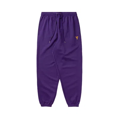 Pre-owned Nike Kobe Therma-fit Basketball Pants 'court Purple/university Gold/university Gold' | Men's Size Xl