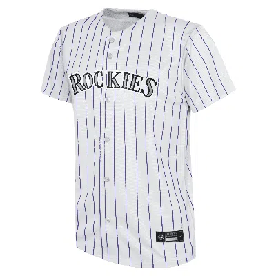 Nike Kris Bryant Colorado Rockies Big Kids'  Mlb Replica Jersey In White