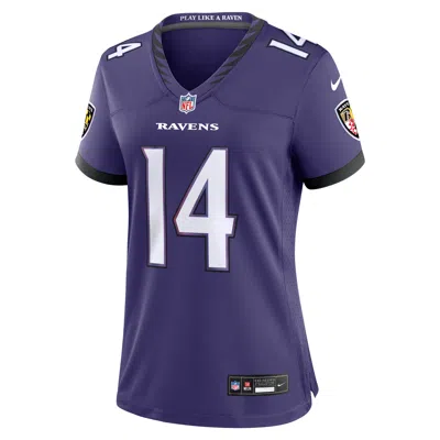 Nike Kyle Hamilton Baltimore Ravens  Women's Nfl Game Jersey In Purple