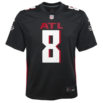 Nike Kyle Pitts Sr. Atlanta Falcons Big Kids'  Nfl Game Jersey In Black