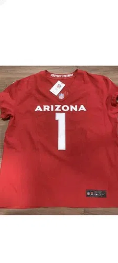 Pre-owned Nike Kyler Murray Arizona Cardinals  Elite Authentic Jersey Size Mens 52 In Red